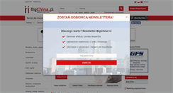 Desktop Screenshot of bigchina.pl
